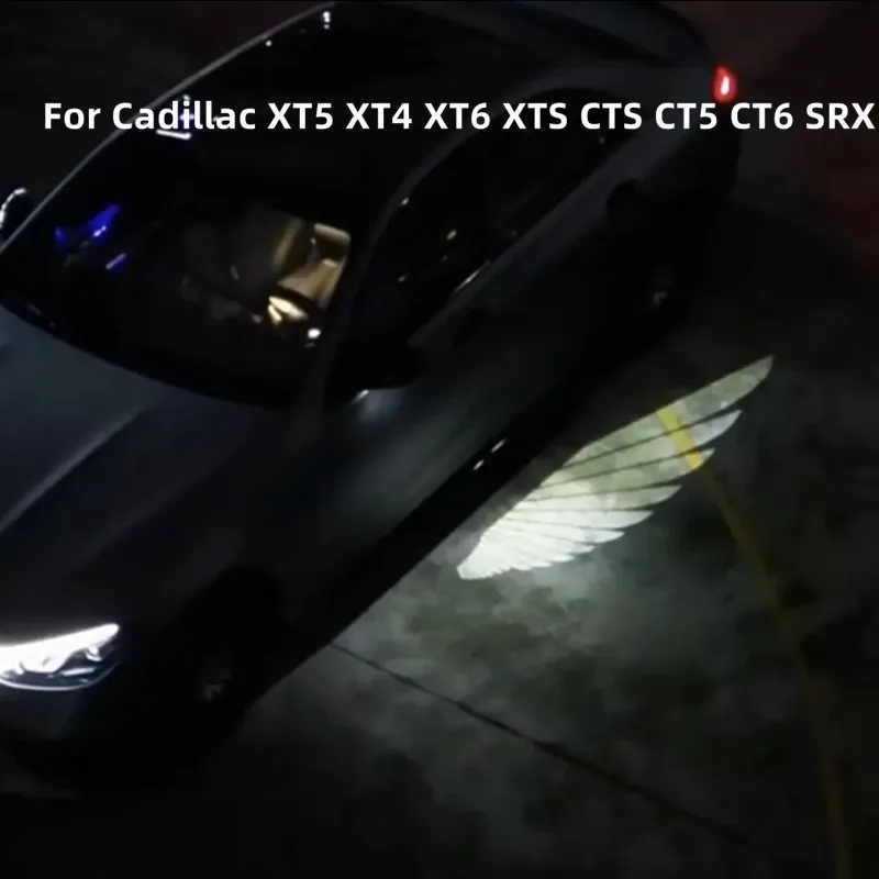 For Cadillac XT5 XT4 XT6 XTS CTS CT5 CT6 SRX Welcome Door Rearview Mirror Light Angel Wing Car Decor Auto Carpet Lamp
For Cadillac XT5 XT4 XT6 XTS CTS CT5 CT6 SRX Welcome Door Rearview Mirror Light Angel Wing Car Decor Auto Carpet Lamp