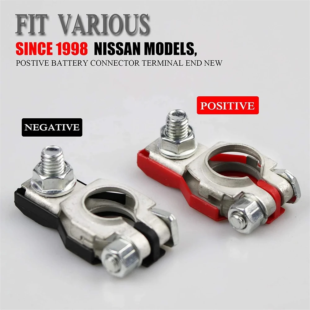 2Pcs New Automotive Battery Terminal Fits 12V 24V Positive Or Negative Battery Plates Premium Quality Tinned Copper Auto Parts
2Pcs New Automotive Battery Terminal Fits 12V 24V Positive Or Negative Battery Plates Premium Quality Tinned Copper Auto Parts