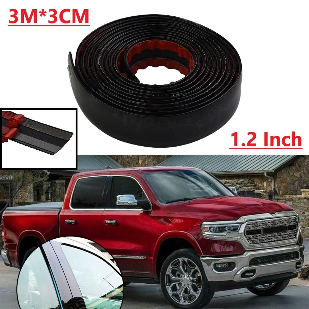 Universial Car 300CM*3CM Black Trim Molding Car Door Side Tailgate Decorate Protect Strips Car Decoration Tools
Universial Car 300CM*3CM Black Trim Molding Car Door Side Tailgate Decorate Protect Strips Car Decoration Tools