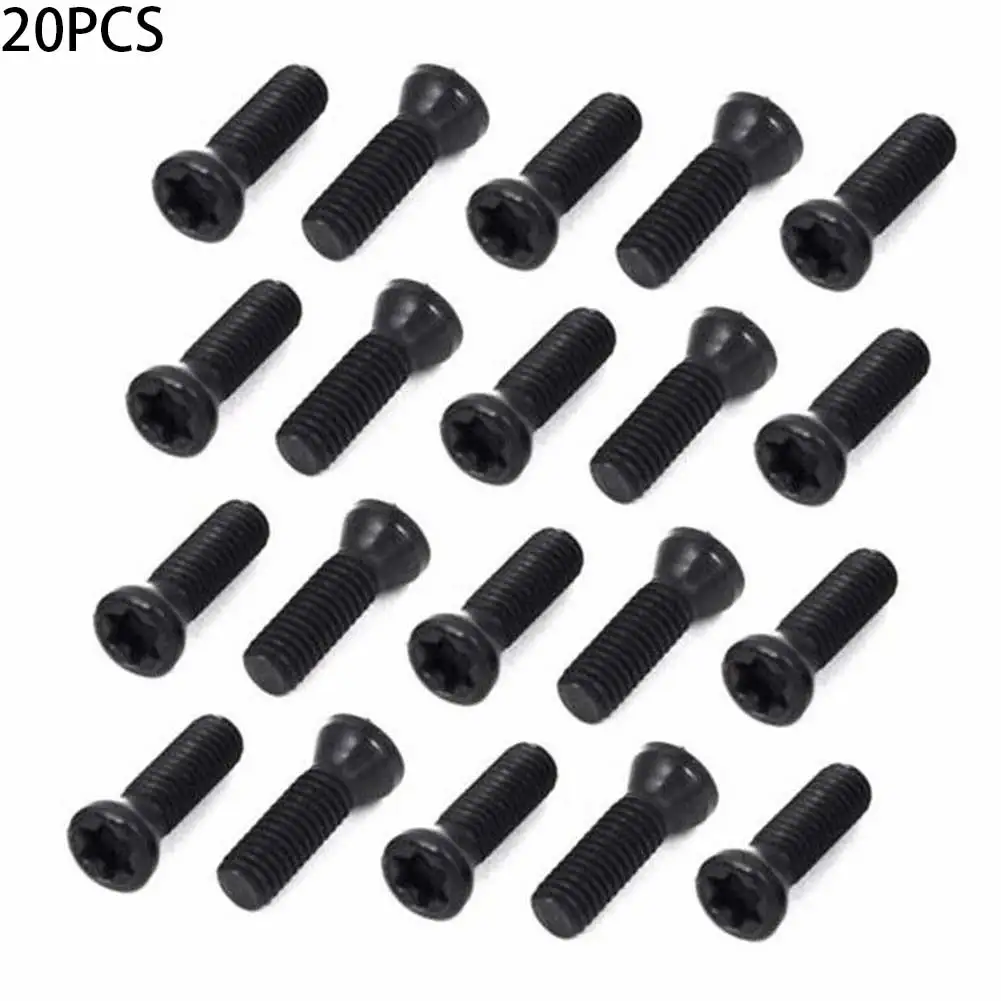 20pcs Insert Torx Screw For Carbide Inserts Lathe Tool Screwdriver M3.5*12mm Screws Hardware Fasteners Machinery Accessories
20pcs Insert Torx Screw For Carbide Inserts Lathe Tool Screwdriver M3.5*12mm Screws Hardware Fasteners Machinery Accessories