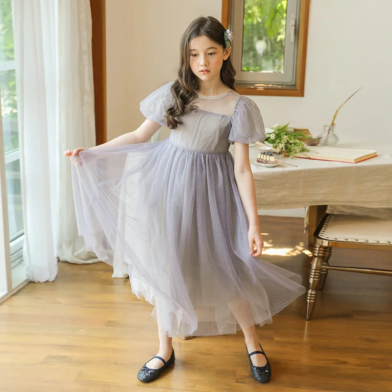 Elegant Evening Dresses for Girls Luxury Mesh Sequin Ball Gown Bow Puff Sleeve Princess Dress Kids Clothes 10 12 Years Clothes
Elegant Evening Dresses for Girls Luxury Mesh Sequin Ball Gown Bow Puff Sleeve Princess Dress Kids Clothes 10 12 Years Clothes