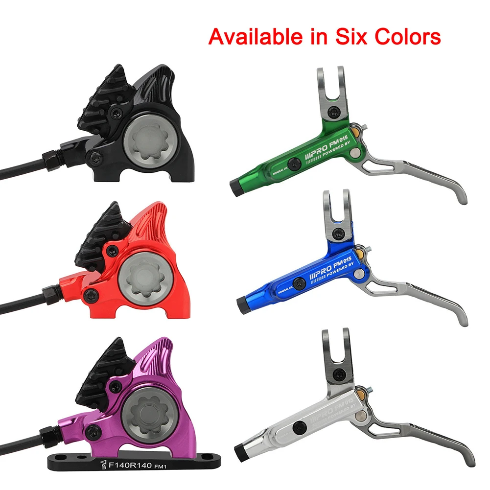 IIIPRO Road Bike Hydraulic Disc Brake Caliper Dual Piston 2 piston Flat Mount 140/160mm Silver/Blue/Green/Purple
IIIPRO Road Bike Hydraulic Disc Brake Caliper Dual Piston 2 piston Flat Mount 140/160mm Silver/Blue/Green/Purple