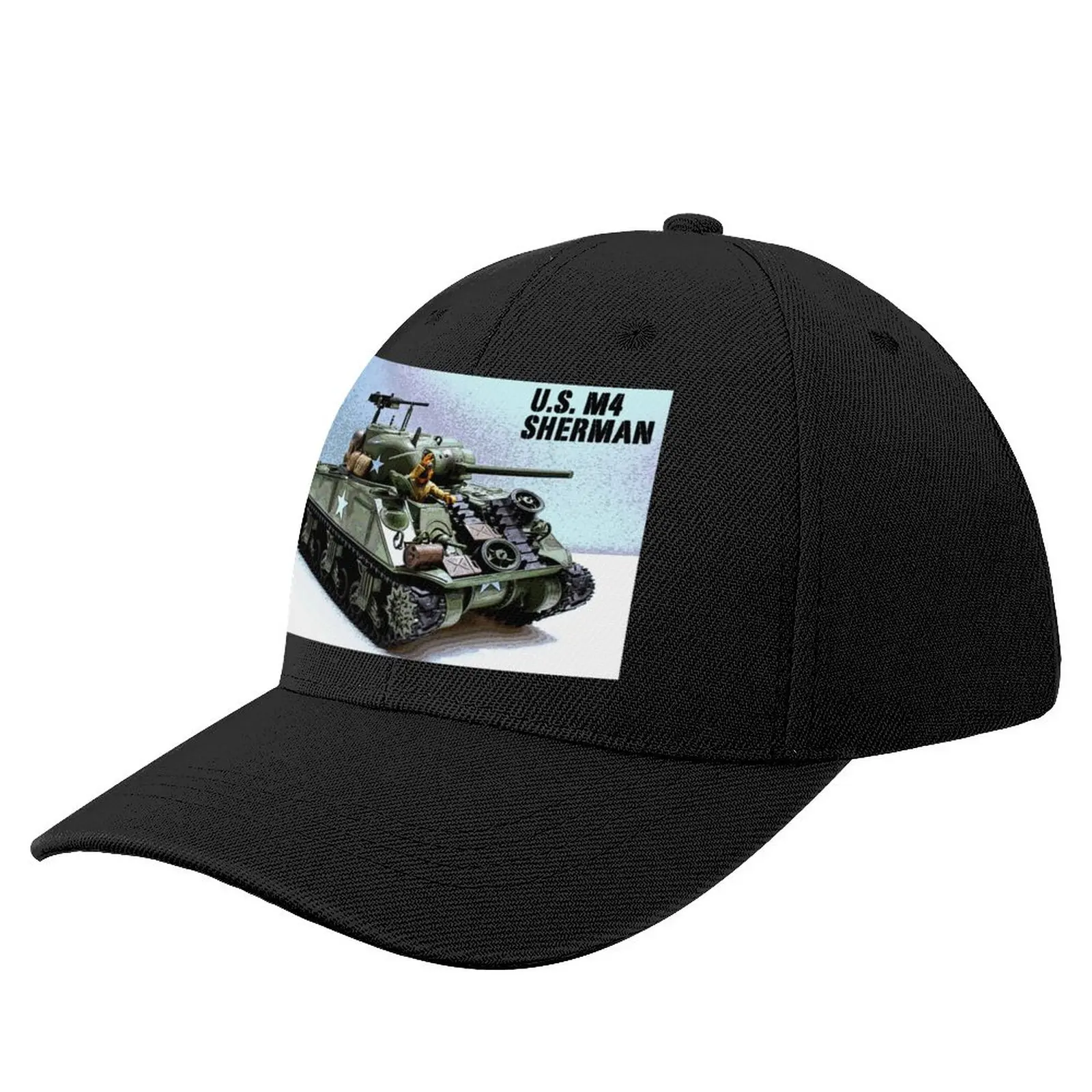 

U.S. M4 Sherman Baseball Cap funny hat party hats Thermal Visor Hat Women Men's