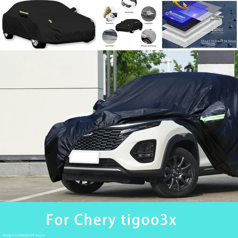Для Chery tigoo3x наружная защита, полные автомобильные Чехлы, снежный чехол, Солнцезащитный водонепроницаемый пыленепроницаемый внешний автомобильный аксессуар
Для Chery tigoo3x наружная защита, полные автомобильные Чехлы, снежный чехол, Солнцезащитный водонепроницаемый пыленепроницаемый внешний автомобильный аксессуар