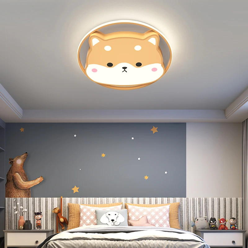 Cartoon Cute Dog Ceiling Chandelier Kids Room Lamp Child Baby Girl Boys Bedroom Led Ceiling Lights Animal Shiba Inu Decor Lustre
Cartoon Cute Dog Ceiling Chandelier Kids Room Lamp Child Baby Girl Boys Bedroom Led Ceiling Lights Animal Shiba Inu Decor Lustre