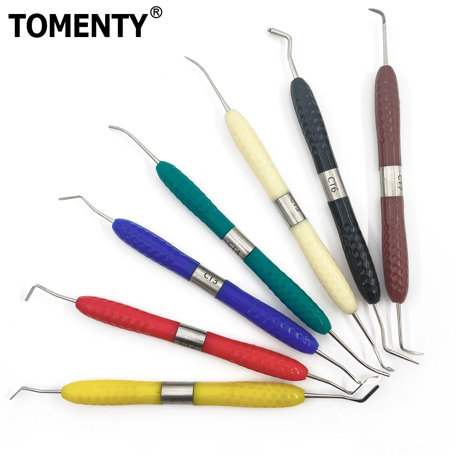 7pcs TOMENTY Dental Resin Filler Aesthetic Restoration Kit Silicone Handle For LM Resin Knife Dresser Dentistry Tool Instrumen
7pcs TOMENTY Dental Resin Filler Aesthetic Restoration Kit Silicone Handle For LM Resin Knife Dresser Dentistry Tool Instrumen