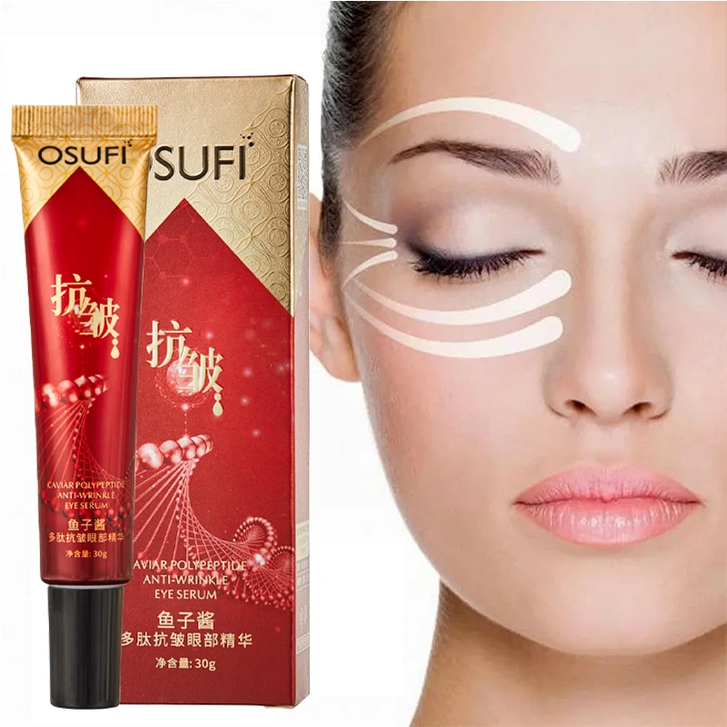 Caviar Anti Wrinkle Eye Serum Anti-Aging Lifting Firming Reducing Fine Lines Removing Black Circles Moisturizing Eye Care 30g
Caviar Anti Wrinkle Eye Serum Anti-Aging Lifting Firming Reducing Fine Lines Removing Black Circles Moisturizing Eye Care 30g