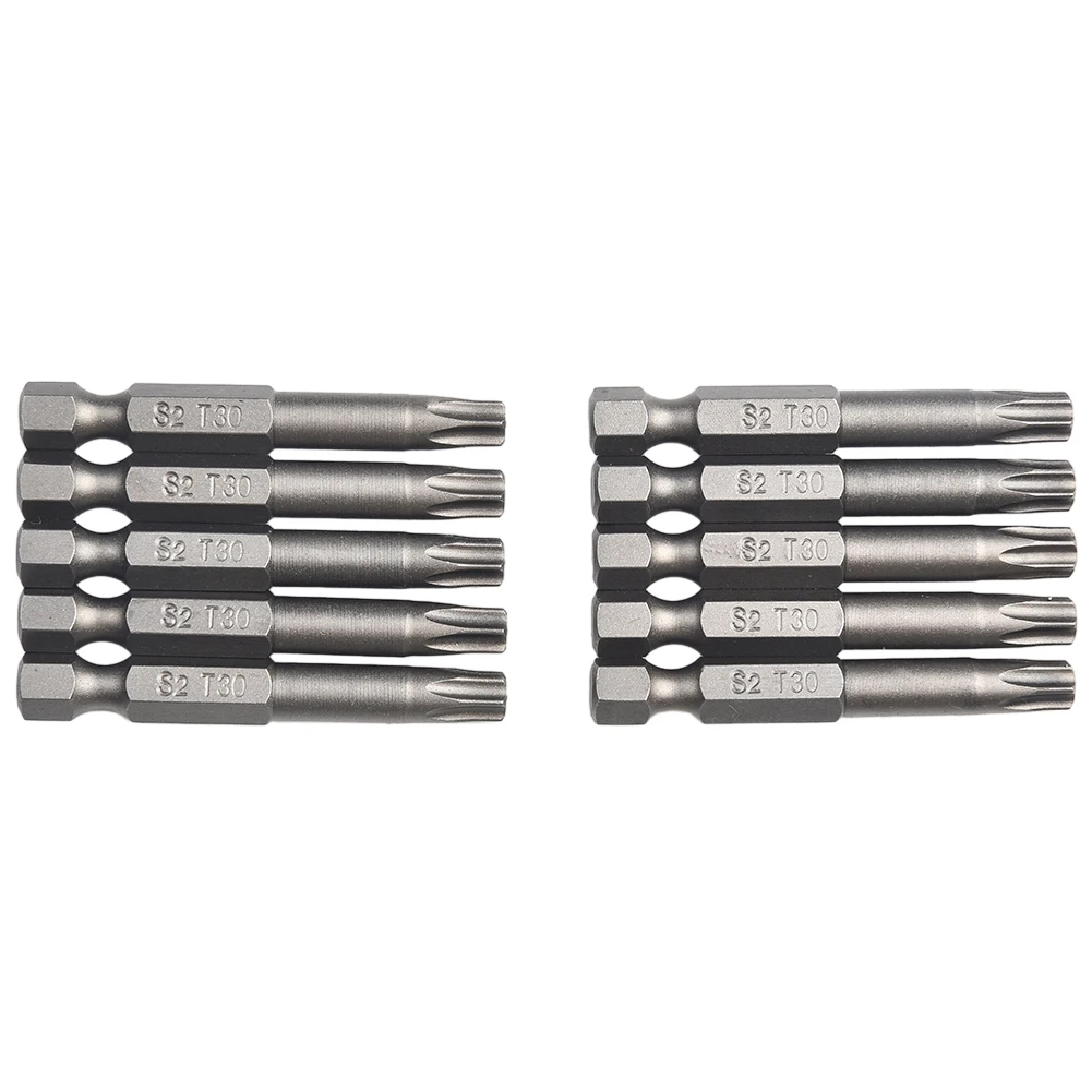 Bits Screwdriver Bit MagneticTorx Silver T30 For Electric Tools Insert Bits Tool Long Screwdriver 1/4 Hex Shank
Bits Screwdriver Bit MagneticTorx Silver T30 For Electric Tools Insert Bits Tool Long Screwdriver 1/4 Hex Shank