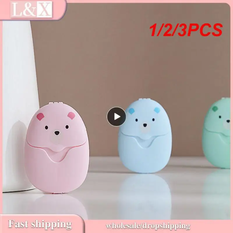 1/2/3PCS Box Disposable Paper Soap Portable Hand Washing Cartoon Mini Soap Paper Scented Slice Sheets for Travel Camping Body
1/2/3PCS Box Disposable Paper Soap Portable Hand Washing Cartoon Mini Soap Paper Scented Slice Sheets for Travel Camping Body