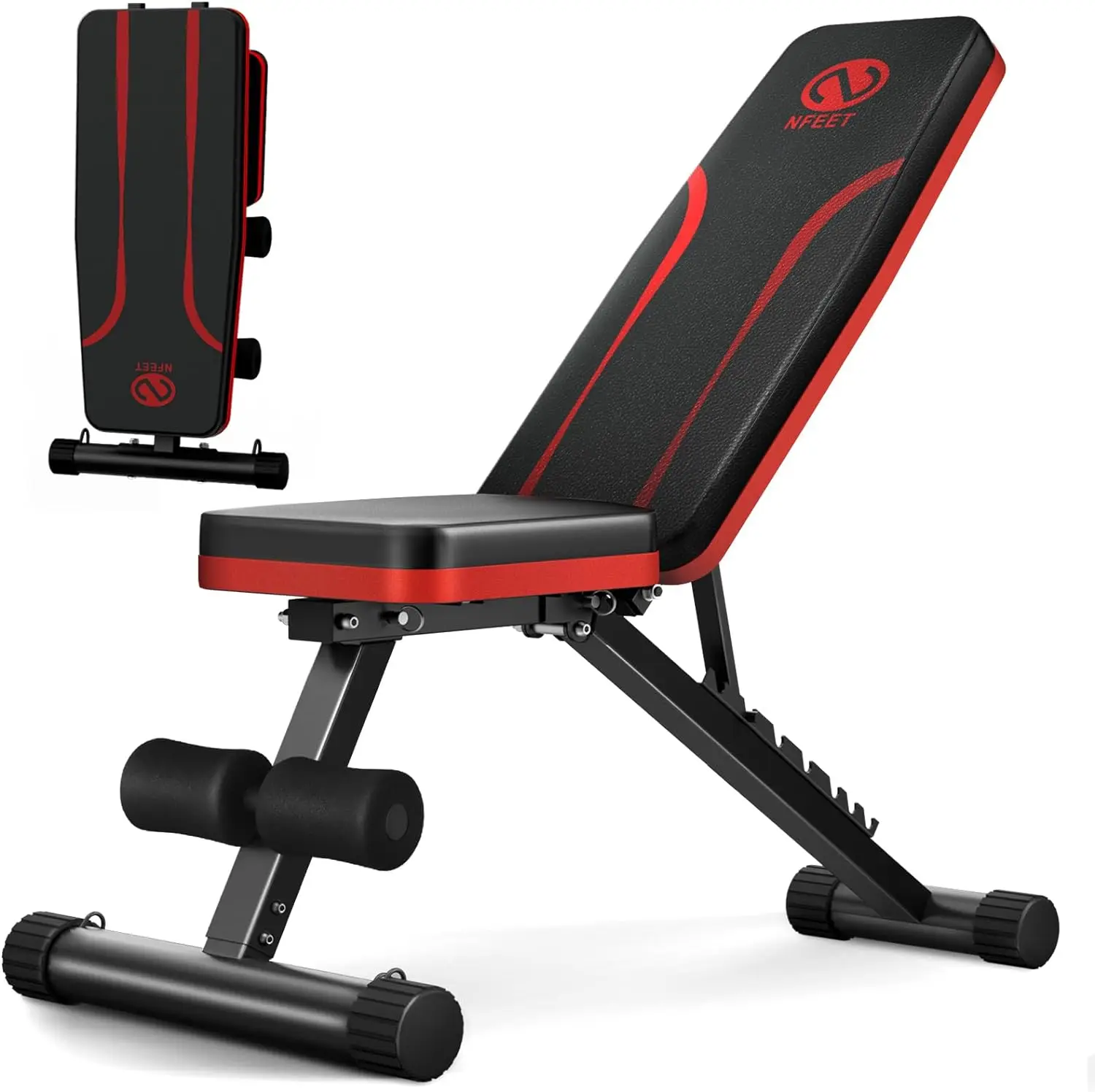 Exercise bench, Fitness equipment, Foldable Workout Bench for Home Gym, Multi-Purpose Weight with 3-Sec Folding
Exercise bench, Fitness equipment, Foldable Workout Bench for Home Gym, Multi-Purpose Weight with 3-Sec Folding