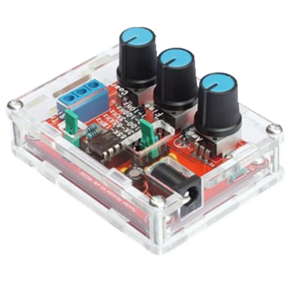 Comprehensive signal generator DIY and shell design adjustable frequency 1Hz 1MHz Sine Triangle Square Wave
Comprehensive signal generator DIY and shell design adjustable frequency 1Hz 1MHz Sine Triangle Square Wave