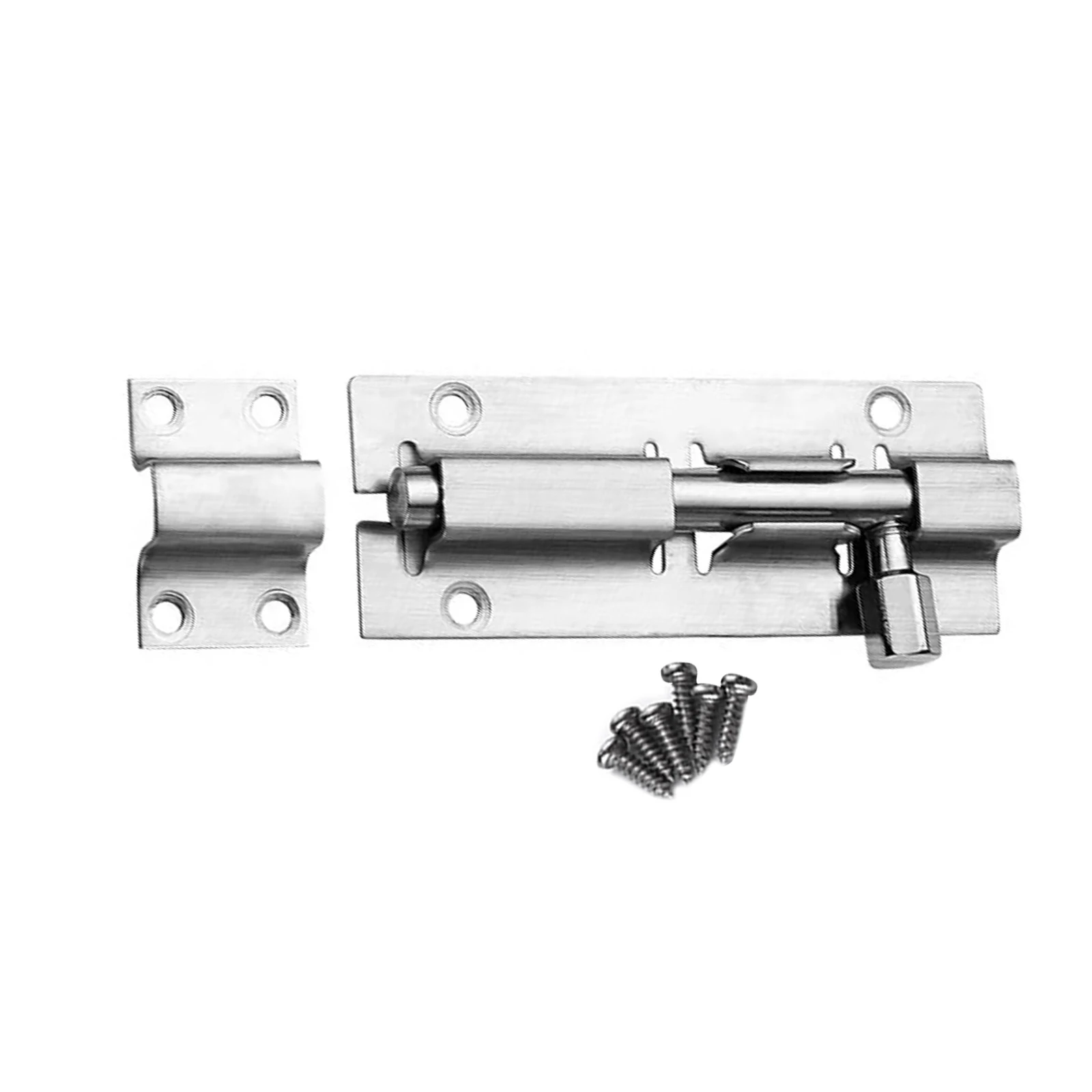 Door Lock 2/3/4/5 Inch Stainless Steel Door Latch Sliding Lock Bolt Latch Hasp Staple Gate Safety Lock cerradura puerta pestillo
Door Lock 2/3/4/5 Inch Stainless Steel Door Latch Sliding Lock Bolt Latch Hasp Staple Gate Safety Lock cerradura puerta pestillo
