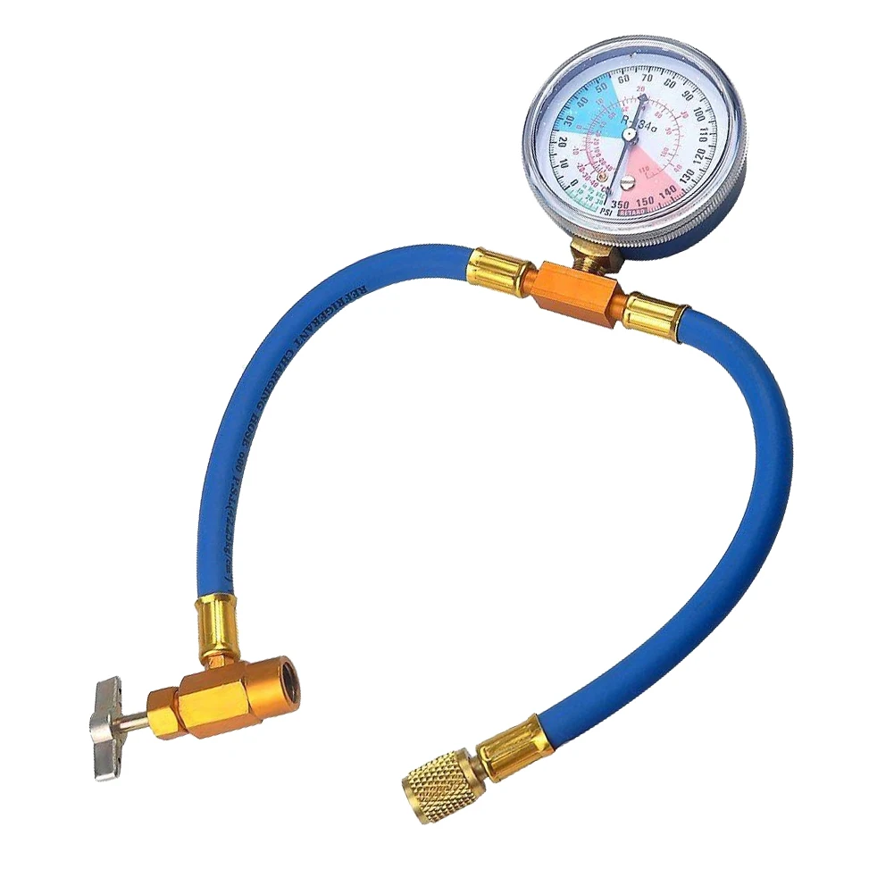Accurate R134A R12 R22 Car Air Conditioning Recharge Measuring Kit Low Side Pressure Check Like the Picture Show
Accurate R134A R12 R22 Car Air Conditioning Recharge Measuring Kit Low Side Pressure Check Like the Picture Show