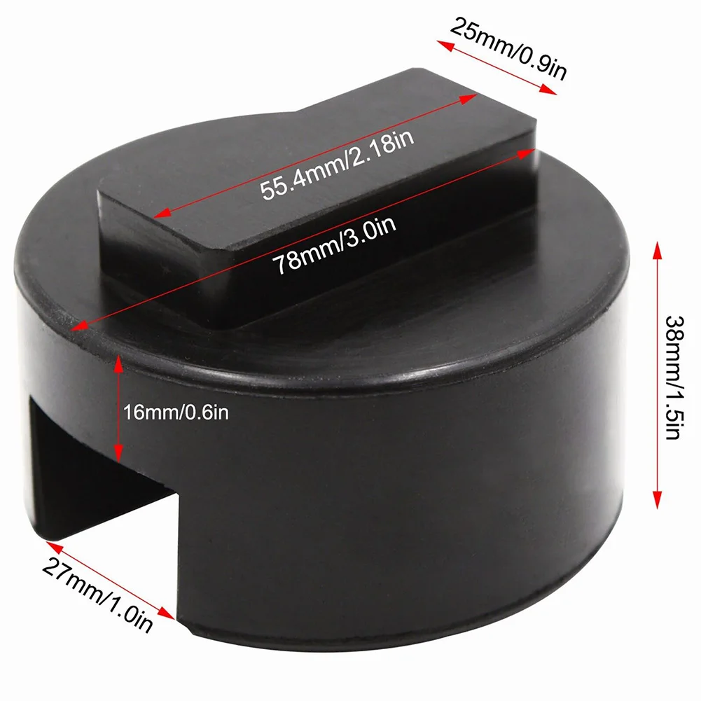 1pc Car Jack Stand Adapter Black Rubber Pads Fits 2-3 Ton Stands For BMW 3 Series E46 E90 E91 E92 E93 F30 F31 M3 F80 M3 G20
1pc Car Jack Stand Adapter Black Rubber Pads Fits 2-3 Ton Stands For BMW 3 Series E46 E90 E91 E92 E93 F30 F31 M3 F80 M3 G20
