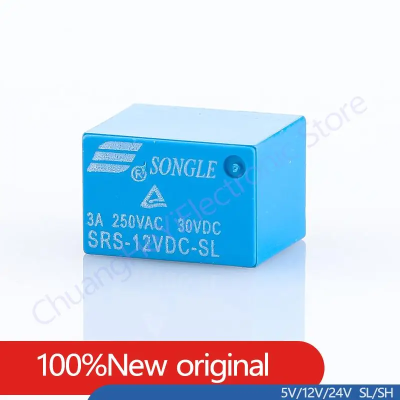 

100pcs Relay Signal Relay 4100 SRS-05VDC-SL SRS-12VDC-SL SRS-24VDC-SL SH 5V 12V 24V 6Pin 3A A Set of Conversion Relays Relais