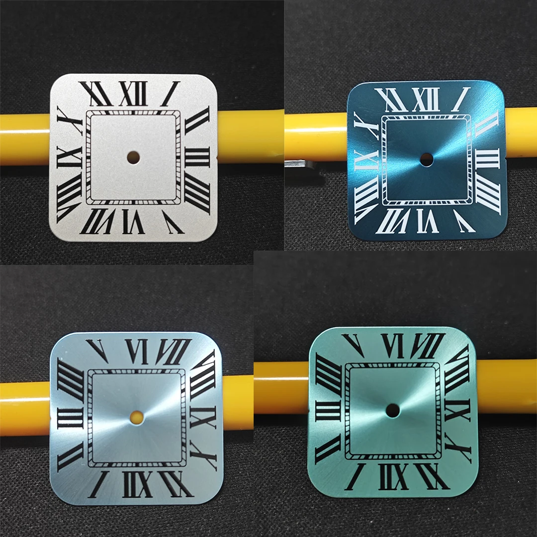 

Square NH35 Watch Dial NH35 Roman Numeral Dial New Square Watches Accessories for NH35 NH36 Movement
