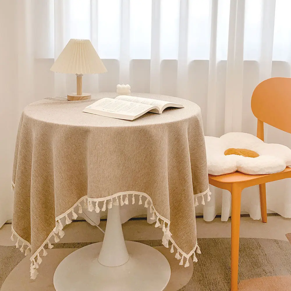 【MZ03】Japanese style tassel small fresh tablecloth fabric cotton and linen desk cloth
【MZ03】Japanese style tassel small fresh tablecloth fabric cotton and linen desk cloth