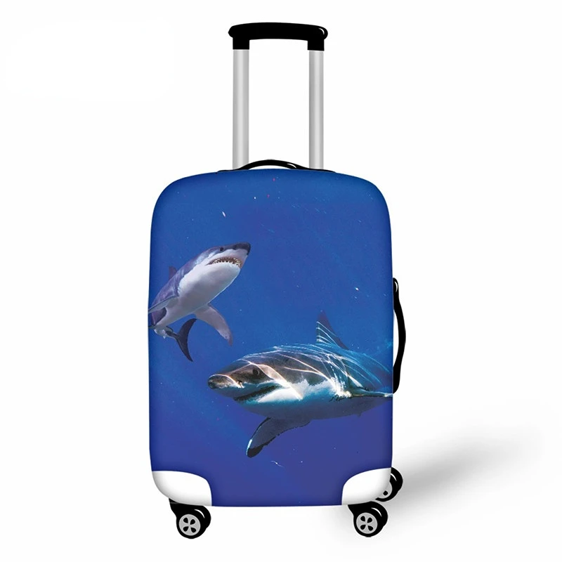 Washable Suitcase Cover Blue Dolphins Printed Travel Suitcase Protector Fits 18 to 32 Inch Luggage Zipper Closure
Washable Suitcase Cover Blue Dolphins Printed Travel Suitcase Protector Fits 18 to 32 Inch Luggage Zipper Closure