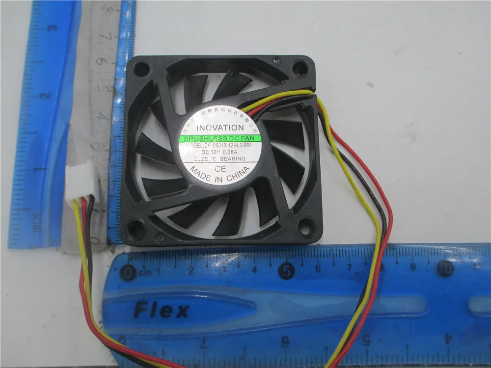 DC-06010-12RL0-001 12V 0.08A 60x60x10mm 6CM Бесщеточный Охлаждающий вентилятор для Reprap3D принтера DC Cooler 60x60x0 мм пластиковый вентилятор
DC-06010-12RL0-001 12V 0.08A 60x60x10mm 6CM Бесщеточный Охлаждающий вентилятор для Reprap3D принтера DC Cooler 60x60x0 мм пластиковый вентилятор