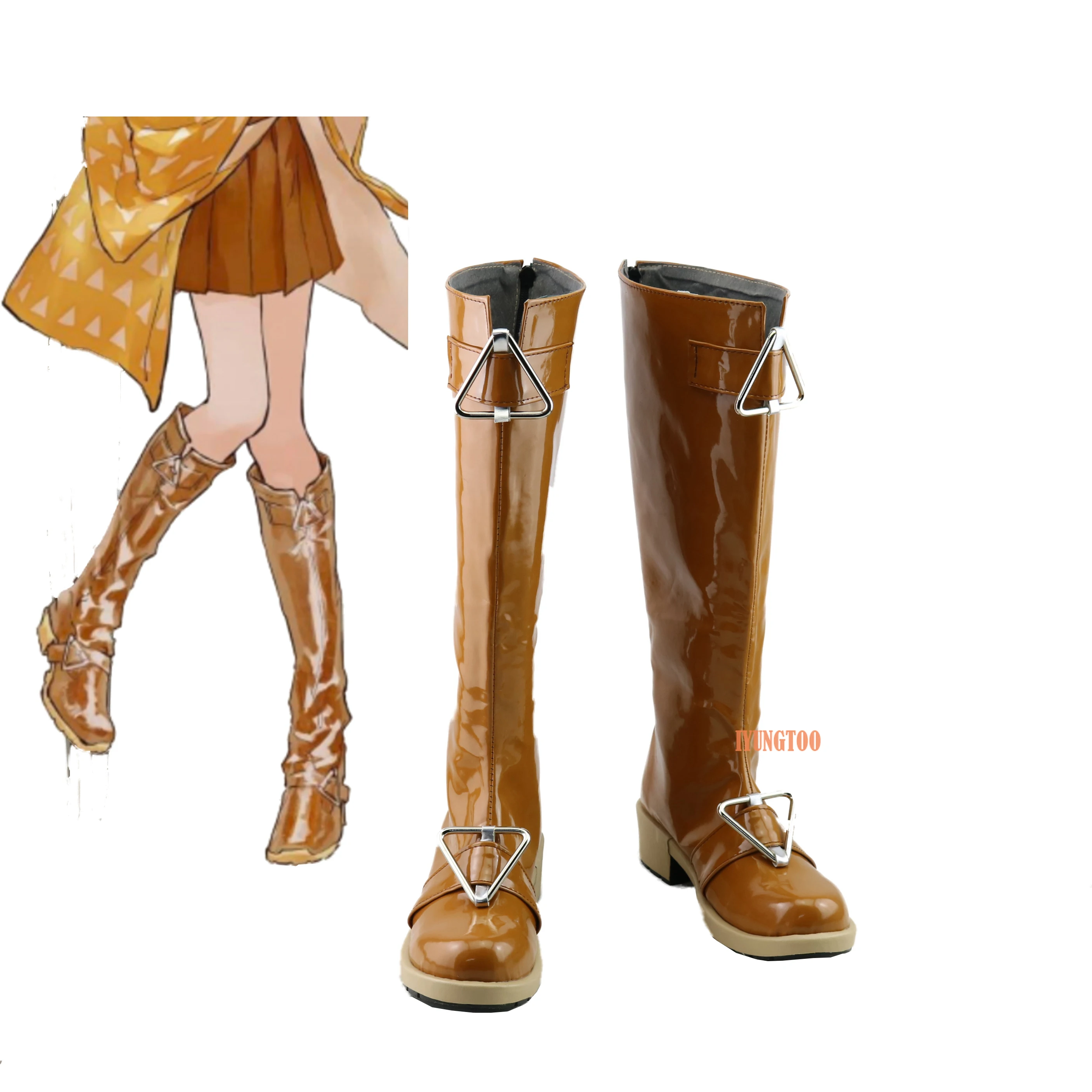 Kimetsu no Yaiba Demon Slayer Agatsuma Zenitsu Femlae Characters Anime Costume Prop Cosplay Shoes Boots
Kimetsu no Yaiba Demon Slayer Agatsuma Zenitsu Femlae Characters Anime Costume Prop Cosplay Shoes Boots