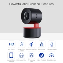 WiFi Tuya Smart Home Shaking Head Machine Motion Detection Night Vision Function 1080P Wireless Security Camera with Smart Life
WiFi Tuya Smart Home Shaking Head Machine Motion Detection Night Vision Function 1080P Wireless Security Camera with Smart Life