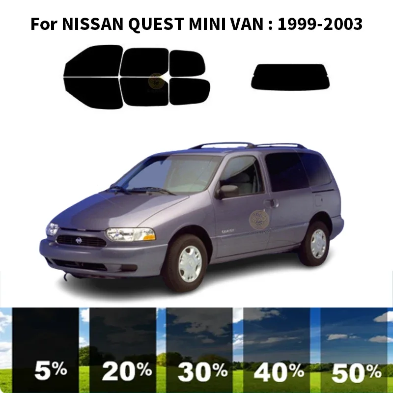 Precut nanoceramics car UV Window Tint Kit Automotive Window Film For NISSAN QUEST MINI VAN 1999-2003
Precut nanoceramics car UV Window Tint Kit Automotive Window Film For NISSAN QUEST MINI VAN 1999-2003