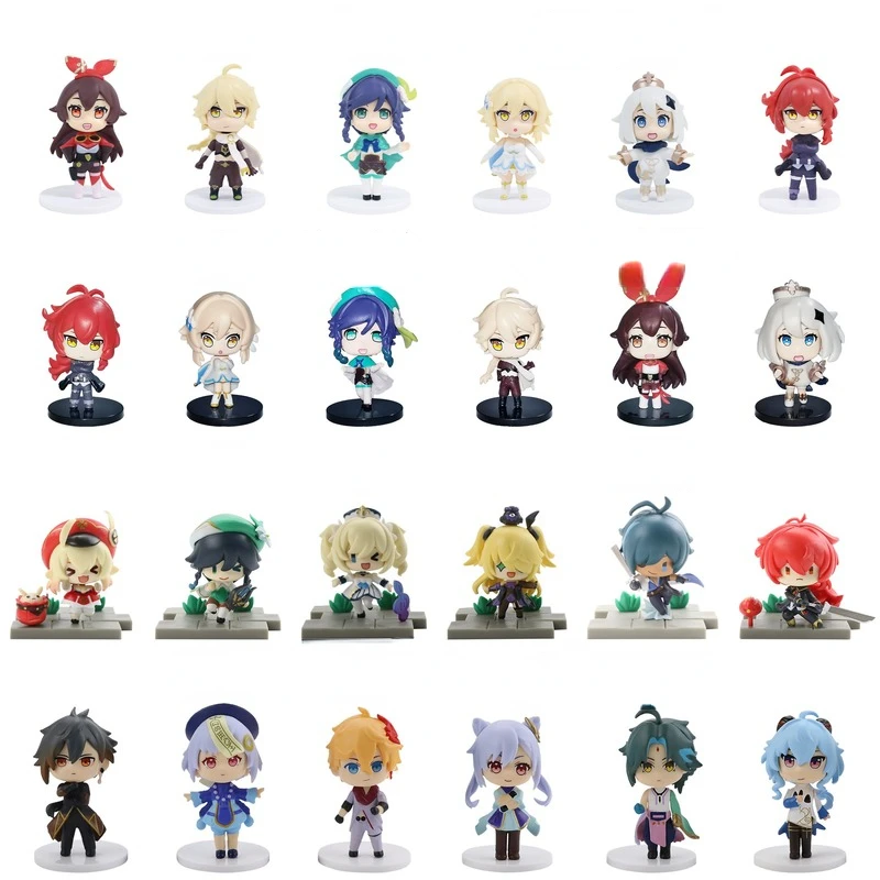 Project Kawaii Anime Game Figurine Genshin Impact Barbatos Lumine Aether Action Figure Klee Morax Toys Collect Model
Project Kawaii Anime Game Figurine Genshin Impact Barbatos Lumine Aether Action Figure Klee Morax Toys Collect Model