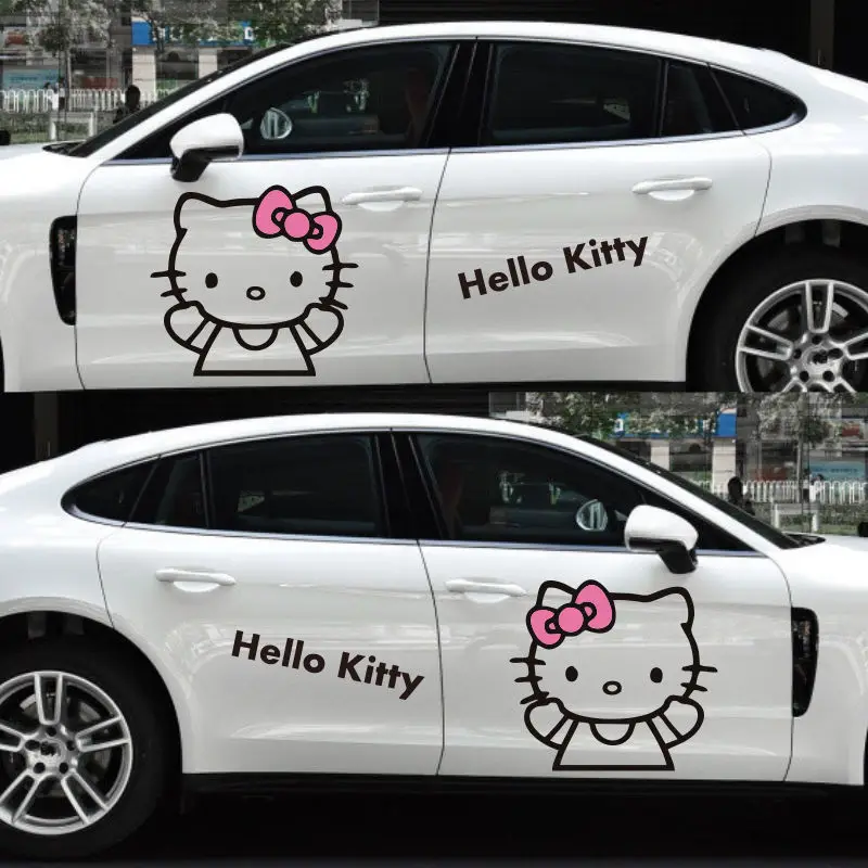 Sanrio Автомобильная наклейка автомобильная пленка Hello Kitty мультфильм Светоотражающие Водонепроницаемые блокирующие царапины милый автомобильный Декор наклейка подарок
Sanrio Автомобильная наклейка автомобильная пленка Hello Kitty мультфильм Светоотражающие Водонепроницаемые блокирующие царапины милый автомобильный Декор наклейка подарок