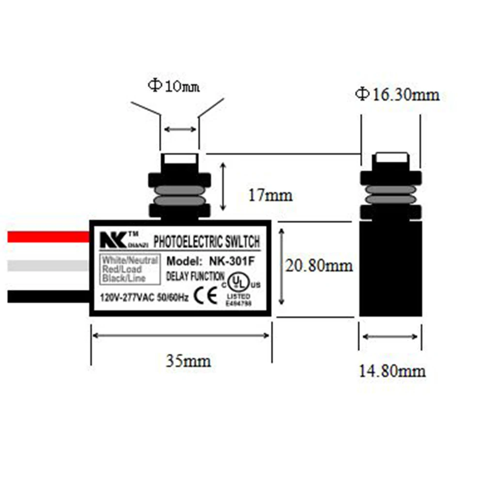 Photoelectric Sensor Optical Switch Photoelectric Switch Sensor Dusk To Dawn Sensor Home Security Diffuse Reflective
Photoelectric Sensor Optical Switch Photoelectric Switch Sensor Dusk To Dawn Sensor Home Security Diffuse Reflective