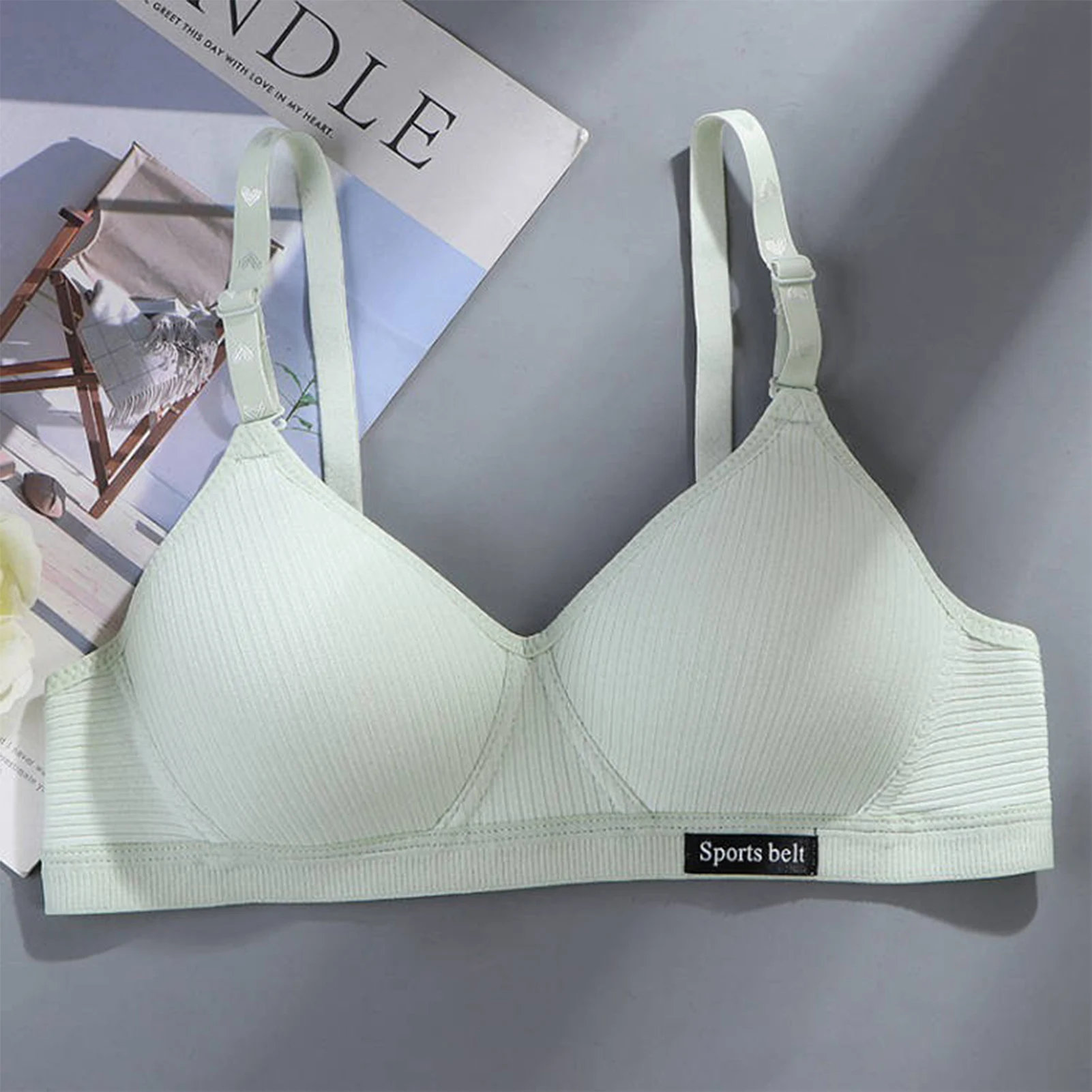 

New Women's Wireless Seamless Bra No Underwire Adjustable Strap Bralette Bra Everyday Bras Sports Bras