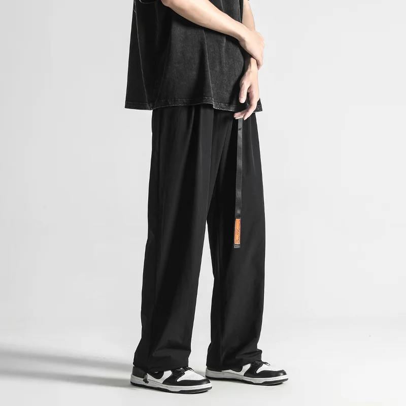 Functional Work Pants Mens High Street Straight Elastic Casual Pants Man Versatile Wide-legged Falling Sense Quick Dry Pants Men
Functional Work Pants Mens High Street Straight Elastic Casual Pants Man Versatile Wide-legged Falling Sense Quick Dry Pants Men