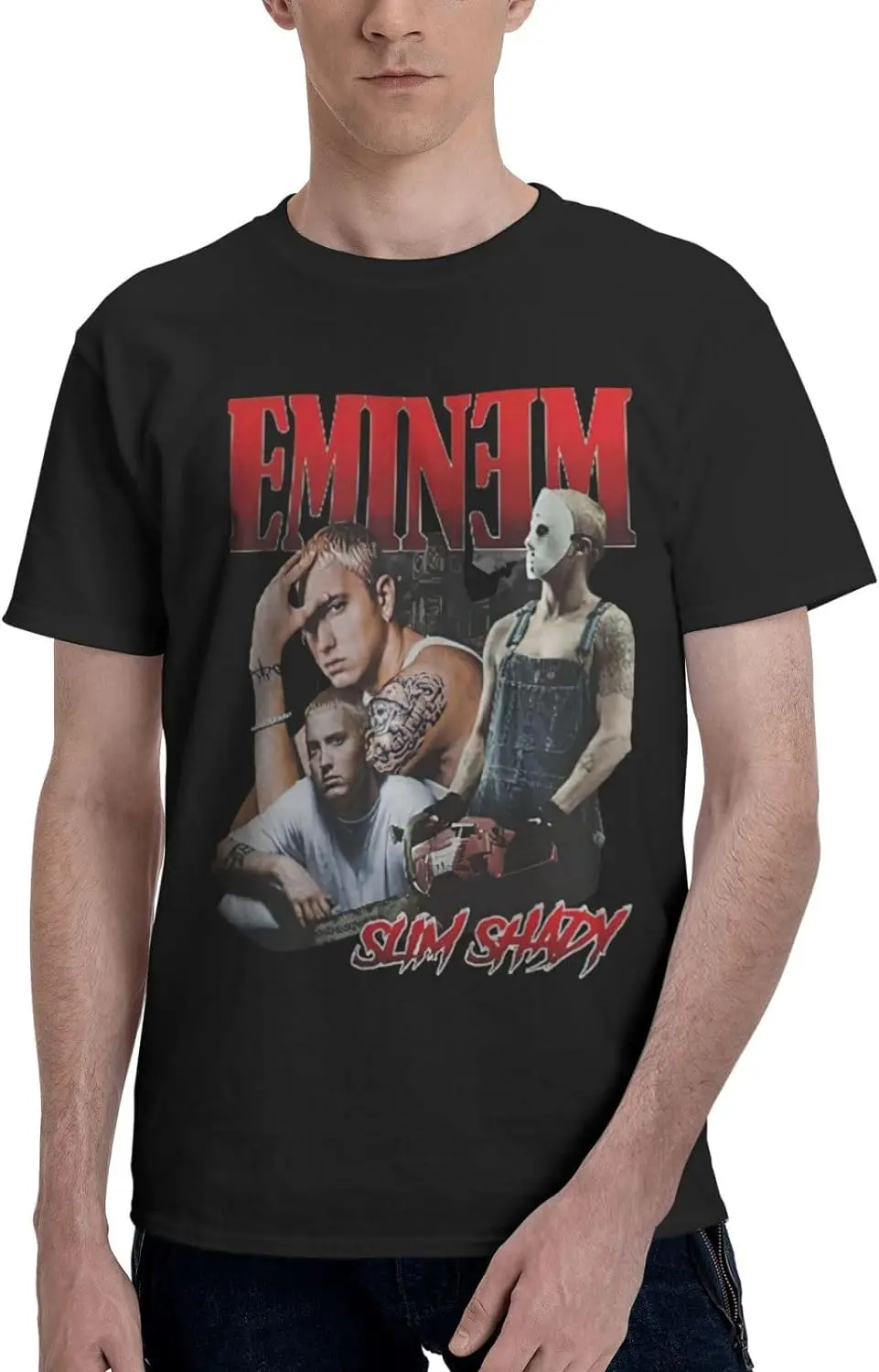 E~~~mi Hip Hop n~~~em Adult Mans Round Neck Loose Soft Fashion Funny Short Sleeve Tee
E~~~mi Hip Hop n~~~em Adult Mans Round Neck Loose Soft Fashion Funny Short Sleeve Tee