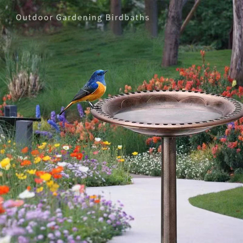 Bird Baths For Outdoor Free Standing Garden Bird Bath Feeder Bowl Bathtub Drinking Basin For Garden Yard Patio Decoration
Bird Baths For Outdoor Free Standing Garden Bird Bath Feeder Bowl Bathtub Drinking Basin For Garden Yard Patio Decoration