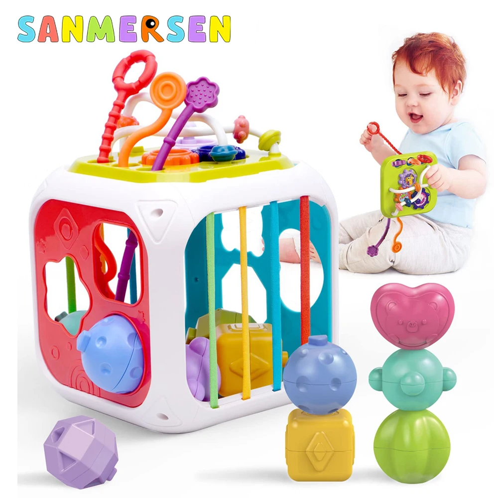 Baby Montessorri Toys Colorful Blocks Shape Sorting Game Learning Educational Toys for Children Tactile Sensory Toy for Toddlers
Baby Montessorri Toys Colorful Blocks Shape Sorting Game Learning Educational Toys for Children Tactile Sensory Toy for Toddlers