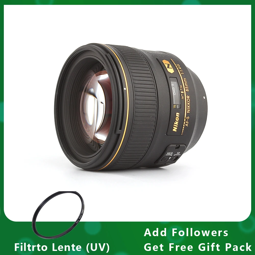 

Nikon AF-S NIKKOR 85mm f/1.4G Lens For Nikon SLR Camera