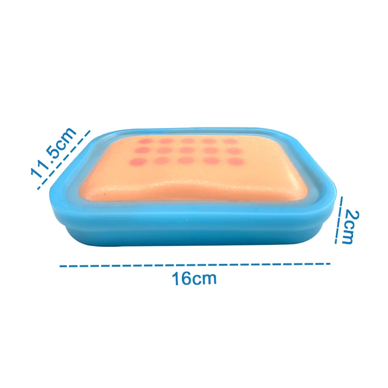 Silicone Venipuncture Injection Training Pad Intracortical Venous Blood Drawing Exercise
Silicone Venipuncture Injection Training Pad Intracortical Venous Blood Drawing Exercise