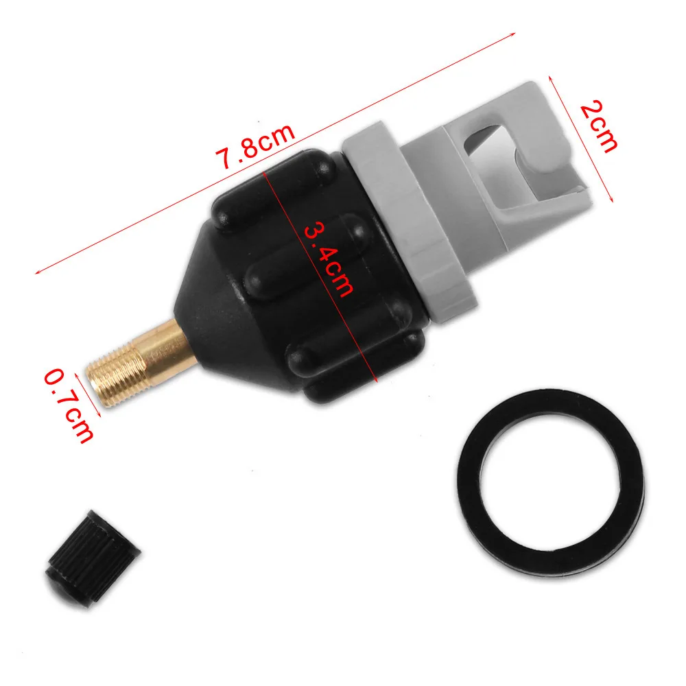 PA66+30%GF Valve Adaptor Orange Lightweight 7.8*3.4cm Black Durable High Quality Inflatable Adapter Kayak Valve
PA66+30%GF Valve Adaptor Orange Lightweight 7.8*3.4cm Black Durable High Quality Inflatable Adapter Kayak Valve