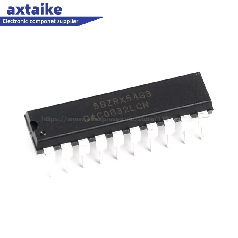 

DAC0832LCN DAC0832 DIP-20 Digital to Analog Converters - DAC 8 Bit DIP IC