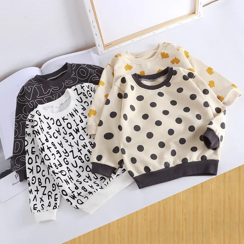 2023 New Spring Clothing Printed Letters Girls Sweater Loose Round Neck Pullover Sweatshirt Casual Children's Tops Long Sleeve
2023 New Spring Clothing Printed Letters Girls Sweater Loose Round Neck Pullover Sweatshirt Casual Children's Tops Long Sleeve