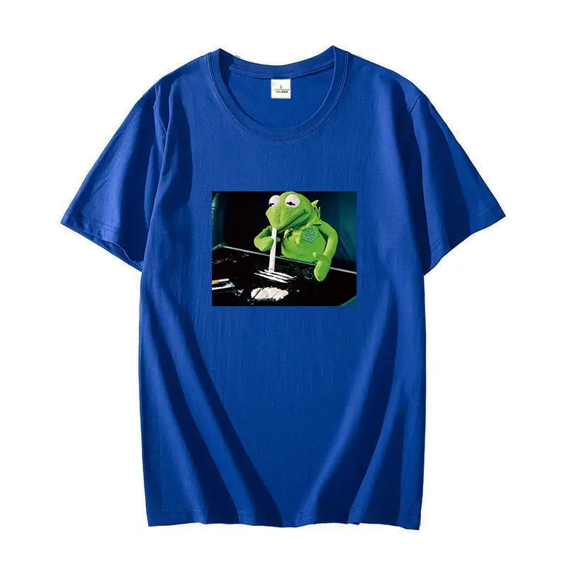 Frog Muppet Hipster Funny Narcos graphic t shirts cotton t shirt for men short sleeve t-shirts Oversized t-shirt Men's clothing
Frog Muppet Hipster Funny Narcos graphic t shirts cotton t shirt for men short sleeve t-shirts Oversized t-shirt Men's clothing