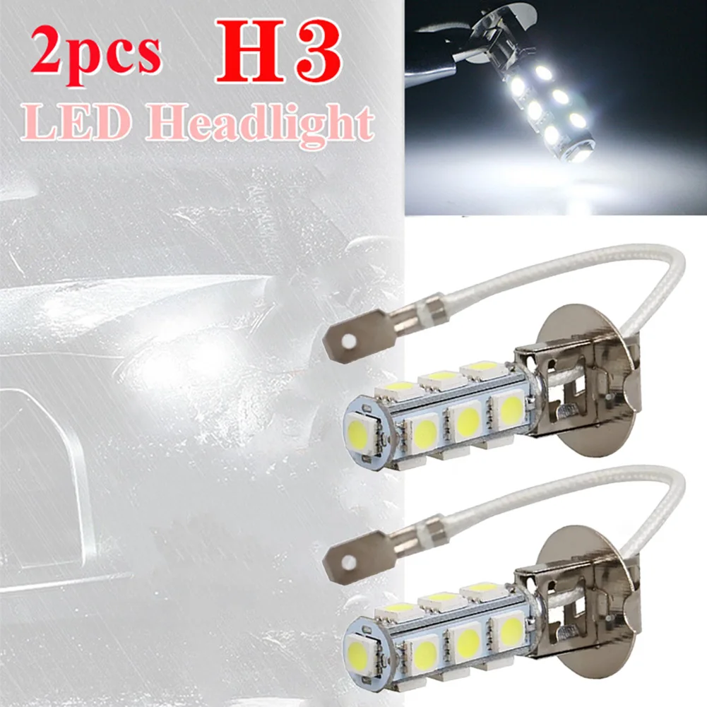 2 X H3 LED 12V Car Light Fog Light DRL Driving Lamp Flashlight Torches Replace LED Bulbs Super Bright Lighting 6500K Accessory
2 X H3 LED 12V Car Light Fog Light DRL Driving Lamp Flashlight Torches Replace LED Bulbs Super Bright Lighting 6500K Accessory