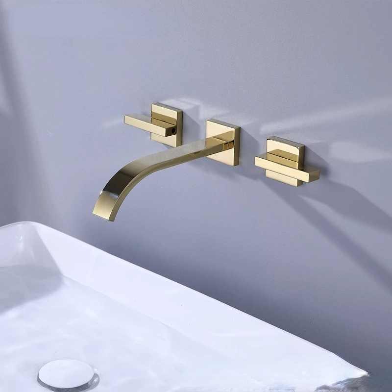 Concealed basin faucet washbasin hot and cold water Lori wall outlet black copper in-wall
Concealed basin faucet washbasin hot and cold water Lori wall outlet black copper in-wall
