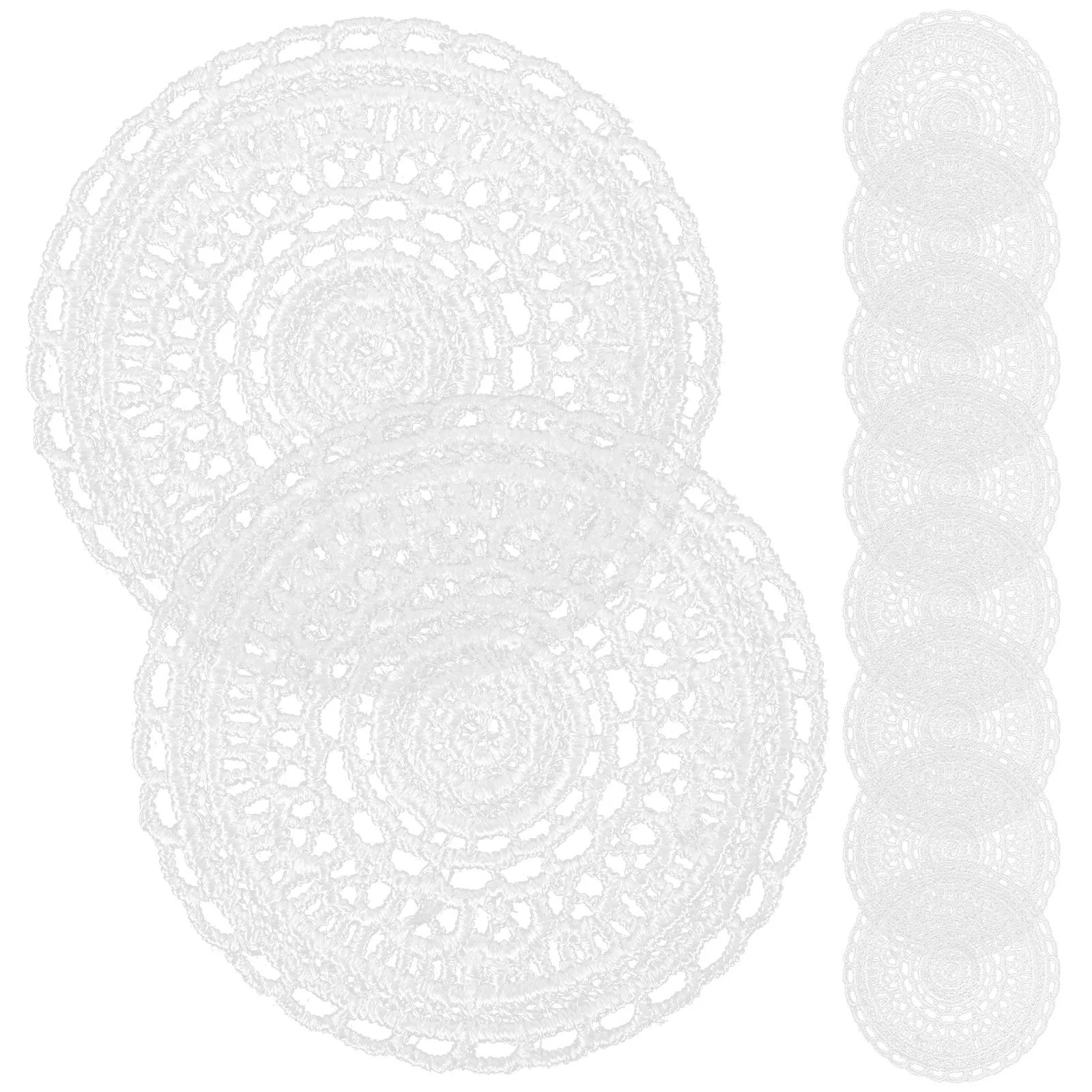 10 Pcs Decor Embroidered Patches Decors Multi-use Embroidery Petals Lace Cup Pad Ornaments Polyester DIY for Sewing
10 Pcs Decor Embroidered Patches Decors Multi-use Embroidery Petals Lace Cup Pad Ornaments Polyester DIY for Sewing
