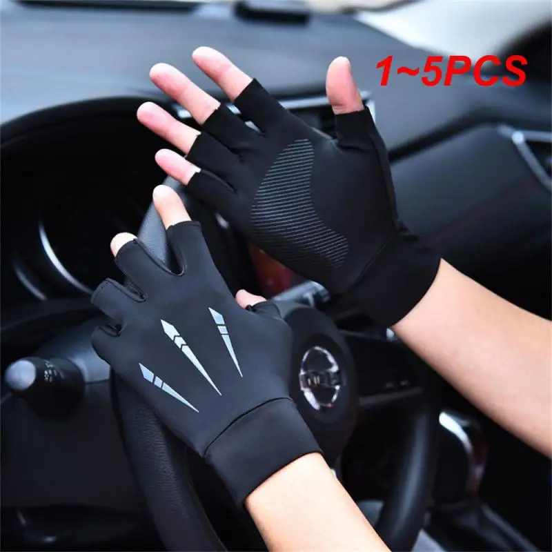 1~5PCS Sports Golf Ice Silk Riding Driving Gloves Two-Finger Fishing Gloves Non-Slip Fitness High-Elastic Ultraviolet Protection
1~5PCS Sports Golf Ice Silk Riding Driving Gloves Two-Finger Fishing Gloves Non-Slip Fitness High-Elastic Ultraviolet Protection