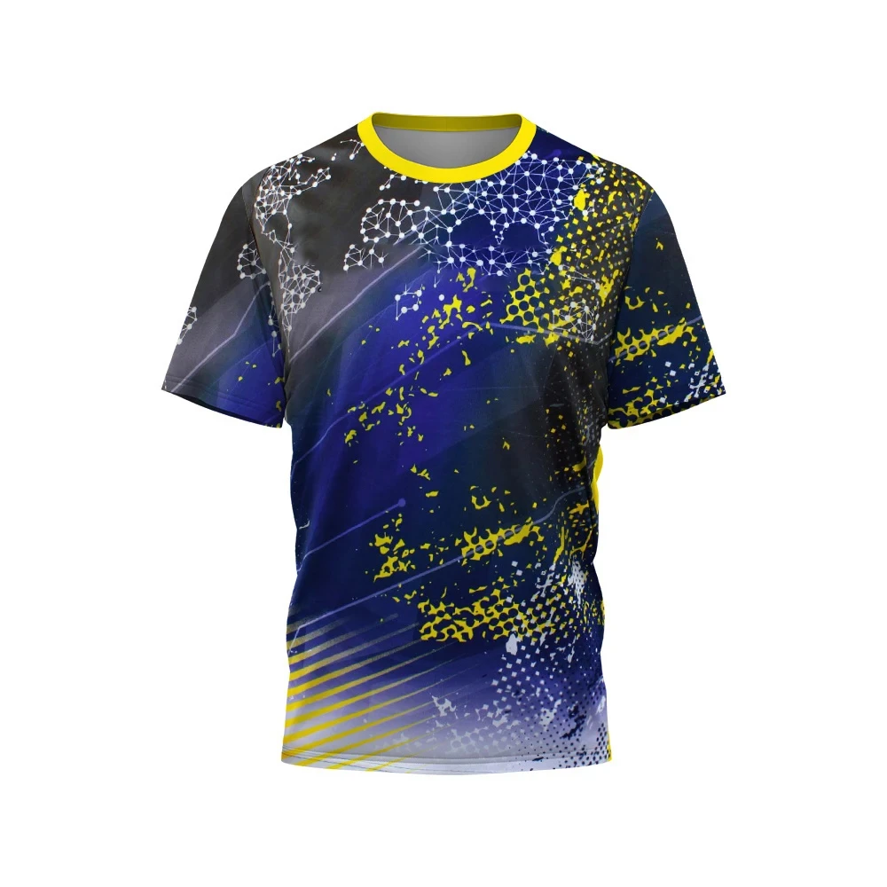 

Tie-dye Print Men's T-shirt Summer O-neck Casual Sweatshirt Oversize Short Sleeve Tees 3D Jersey For Male Daily Cheap Streetwear