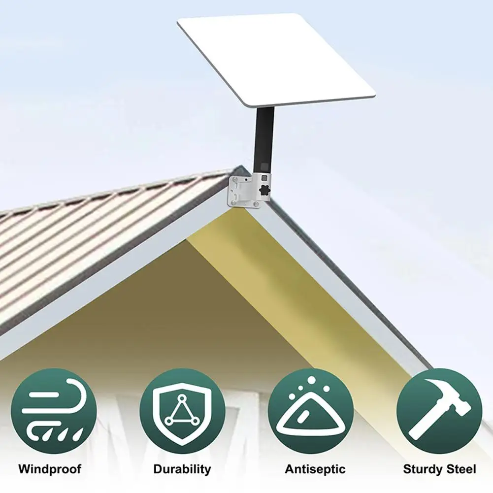 Short Wall Mounting Bracket For Starlink 1/2 Stainless Steel Metal Bracket Stable Double Windproof Design Dustproof Holder L4P5
Short Wall Mounting Bracket For Starlink 1/2 Stainless Steel Metal Bracket Stable Double Windproof Design Dustproof Holder L4P5