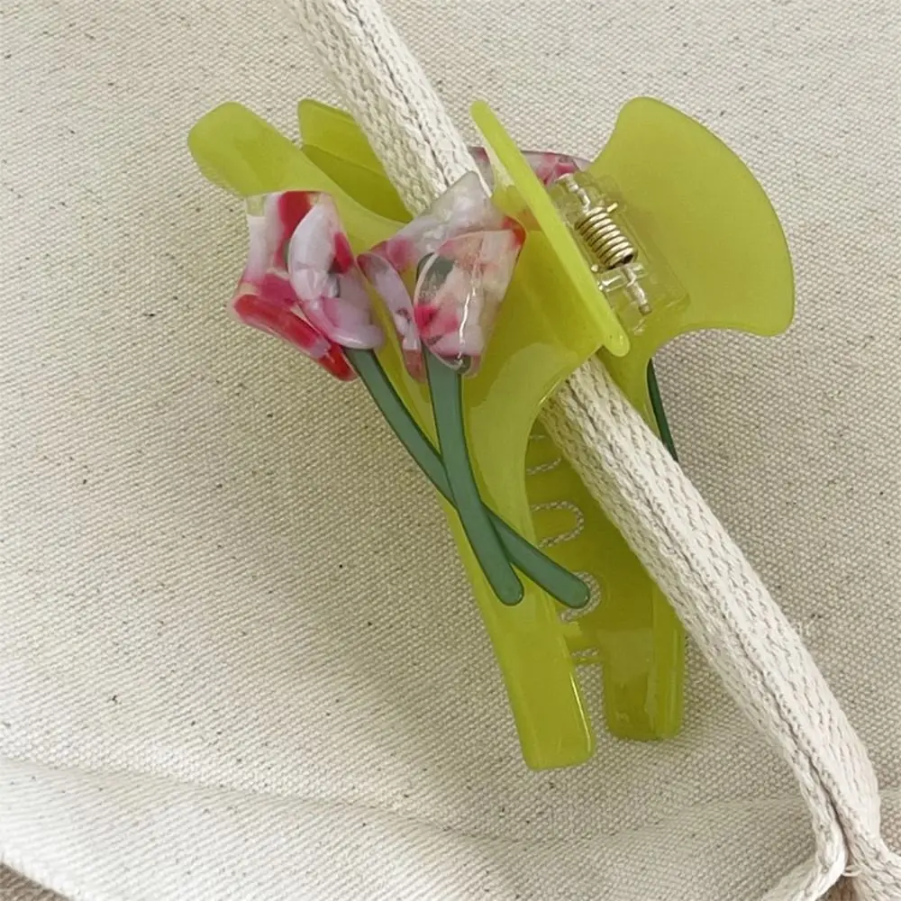 Acetic Acid Flower Hair Claw Barrettes Ponytail Holder Women Hair Clip Calla Lotus Acetate Shark Clip Female Hair Accessories
Acetic Acid Flower Hair Claw Barrettes Ponytail Holder Women Hair Clip Calla Lotus Acetate Shark Clip Female Hair Accessories