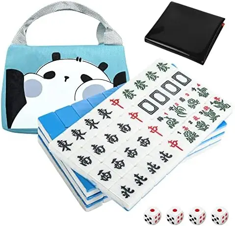 30mm(1.2") Chinese Green Mahjong Set - 144 + 2 Numbered Tiles, Travel-Friendly with Accessories - Ideal for Family Gathering
30mm(1.2") Chinese Green Mahjong Set - 144 + 2 Numbered Tiles, Travel-Friendly with Accessories - Ideal for Family Gathering