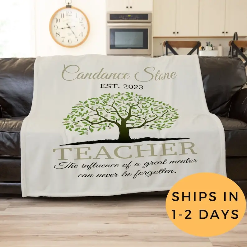 Teacher Blanket, Teacher Christmas Gift, Teacher Retirement, Teacher Gifts Beginning Of The Year, End Of Year Teacher Gift, Pers
Teacher Blanket, Teacher Christmas Gift, Teacher Retirement, Teacher Gifts Beginning Of The Year, End Of Year Teacher Gift, Pers