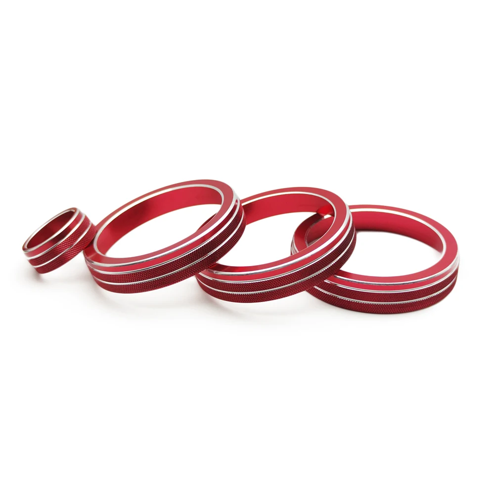 Red Car Air Conditioning Volume Knob Trim Ring For Jaguar F-TYPE 2013-2022 Inner Decorative Button Knob Cover Car Accessories
Red Car Air Conditioning Volume Knob Trim Ring For Jaguar F-TYPE 2013-2022 Inner Decorative Button Knob Cover Car Accessories
